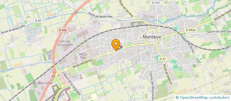 localisation de l'entreprise MADAME ODILE GALLEGO  SAINT-ALBAN-SUR-LIMAGNOLE