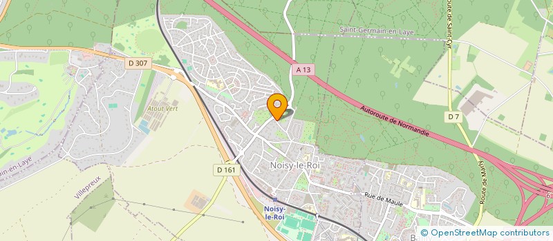 localisation de l'entreprise MADAME ODILE GAMARD  NOISY-LE-ROI