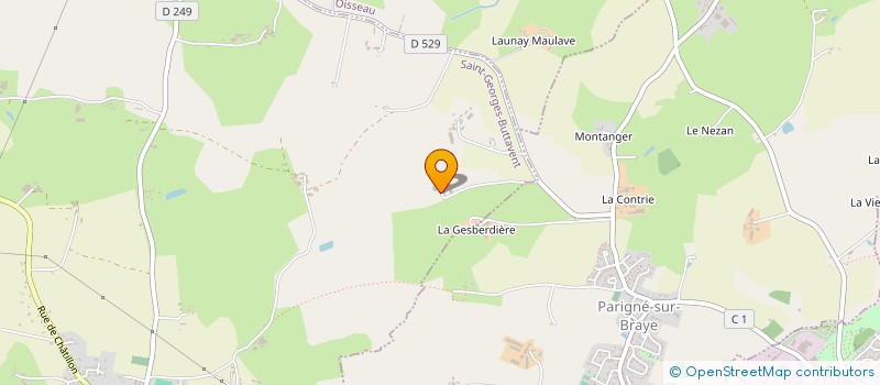 localisation de l'entreprise MADAME ODILE GAUTIER  SAINT-GEORGES-BUTTAVENT