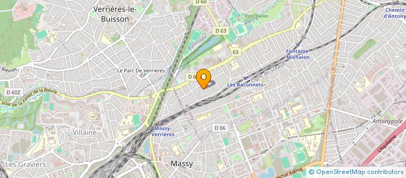 localisation de l'entreprise MADAME ODILE GAUTIER à ANTONY