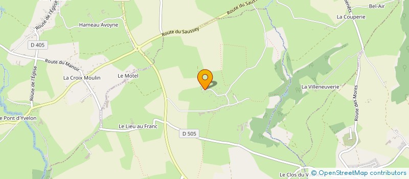 localisation de l'entreprise MADAME ODILE GEST  TEURTHEVILLE-HAGUE