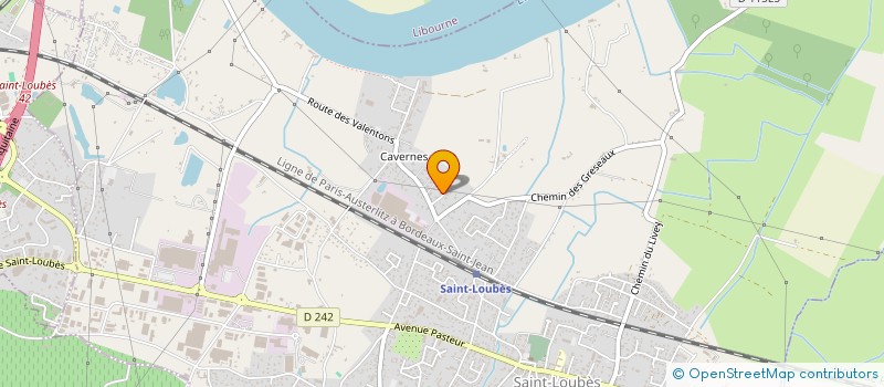 localisation de l'entreprise MADAME ODILE GIRARD  MONTUSSAN