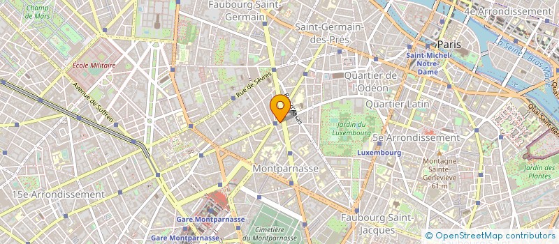 localisation de l'entreprise MADAME ODILE GOMIS à PARIS