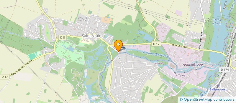 localisation de l'entreprise MADAME ODILE GRANDEMANGE  SAINT-VRAIN