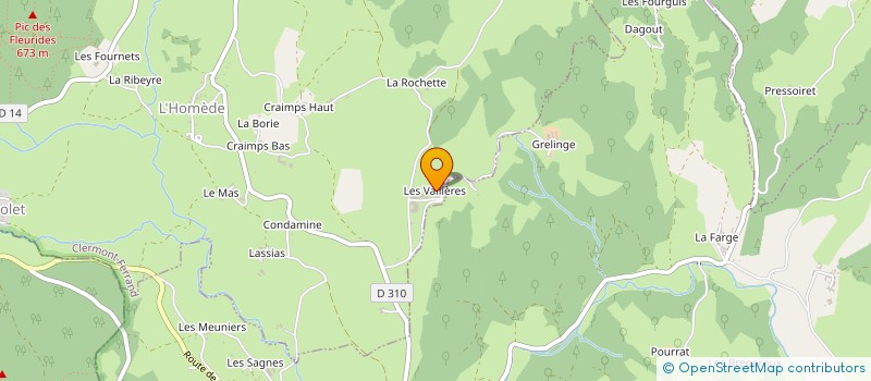localisation de l'entreprise MADAME ODILE GRAVIERE à SALLEDES