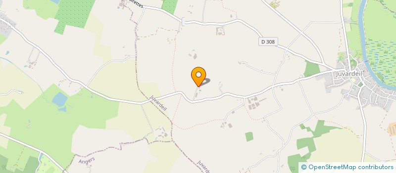 localisation de l'entreprise MADAME ODILE GUEMAS  JUVARDEIL