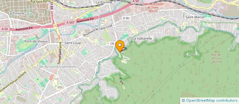 localisation de l'entreprise MADAME ODILE GUICHENEY à MARSEILLE