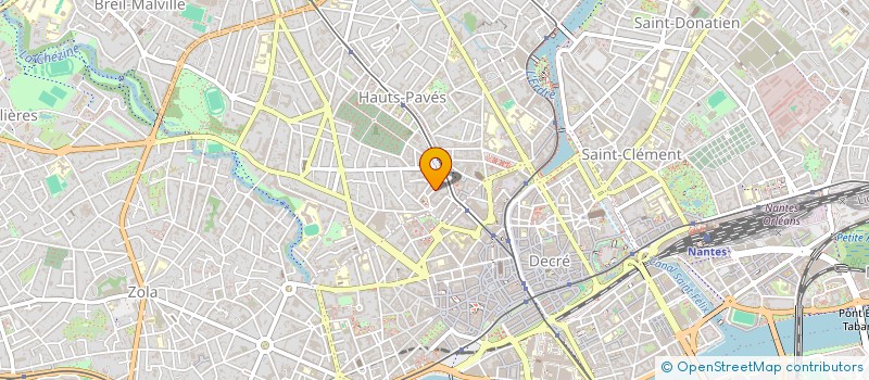 localisation de l'entreprise MADAME ODILE GUILLARD à NANTES