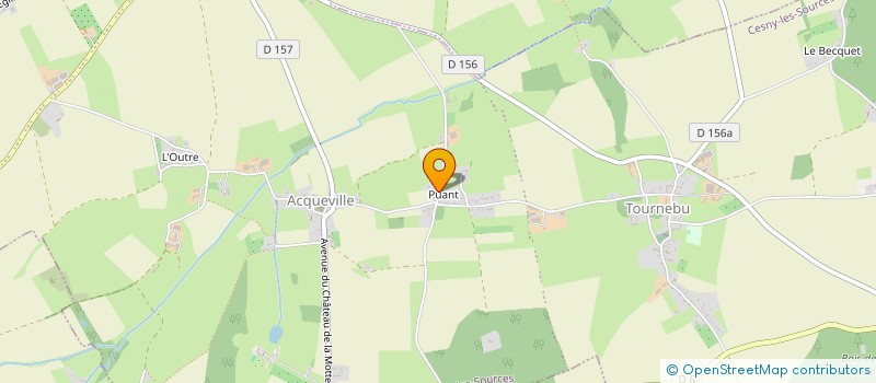 localisation de l'entreprise MADAME ODILE HALLEY  CESNY-LES-SOURCES