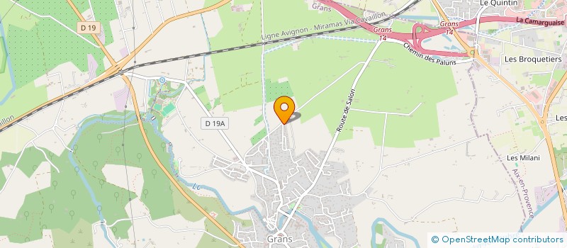 localisation de l'entreprise MADAME ODILE HERNANDEZ  GRANS