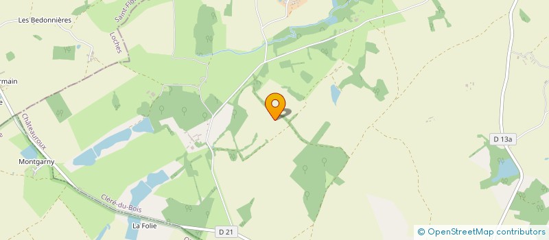 localisation de l'entreprise MADAME ODILE HEUVELINE à CLERE-DU-BOIS