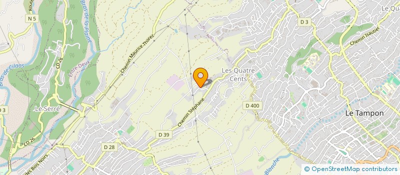 localisation de l'entreprise MADAME ODILE HOUOT à SAINT-PIERRE