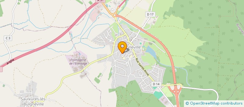 localisation de l'entreprise MADAME ODILE HUMBLOT  MALAINCOURT