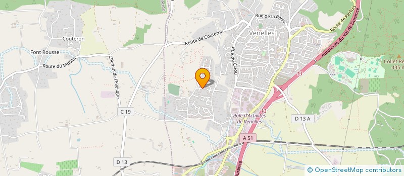 localisation de l'entreprise MADAME ODILE HUYGHUES DES ETAGES  VENELLES