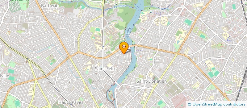 localisation de l'entreprise MADAME ODILE JOUET à NANTES