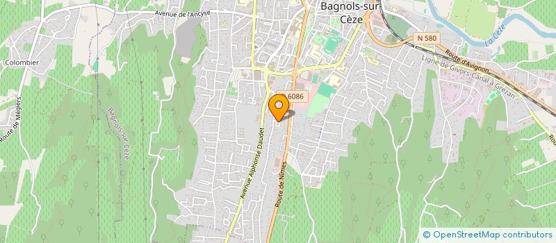 localisation de l'entreprise MADAME ODILE LABROT  CODOLET