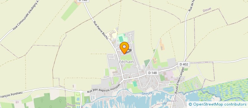 localisation de l'entreprise MADAME ODILE LAMBALIEU  FECHAIN