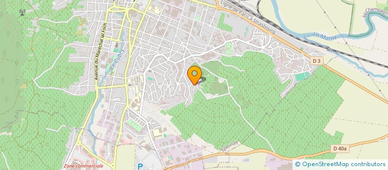 localisation de l'entreprise MADAME ODILE LANCELOT  EPERNAY