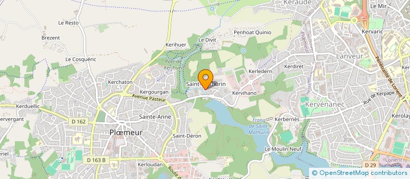 localisation de l'entreprise MADAME ODILE LE GOUGUEC à PLOEMEUR