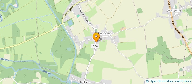 localisation de l'entreprise MADAME ODILE LEFORT à BOURGUIGNON-SOUS-COUCY