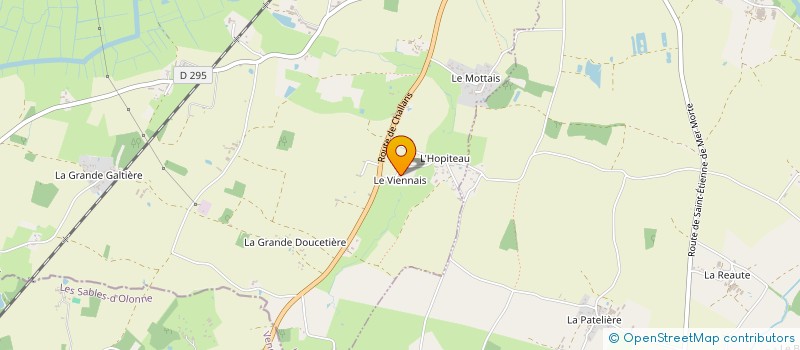 localisation de l'entreprise MADAME ODILE LEFORT à MACHECOUL-SAINT-MEME