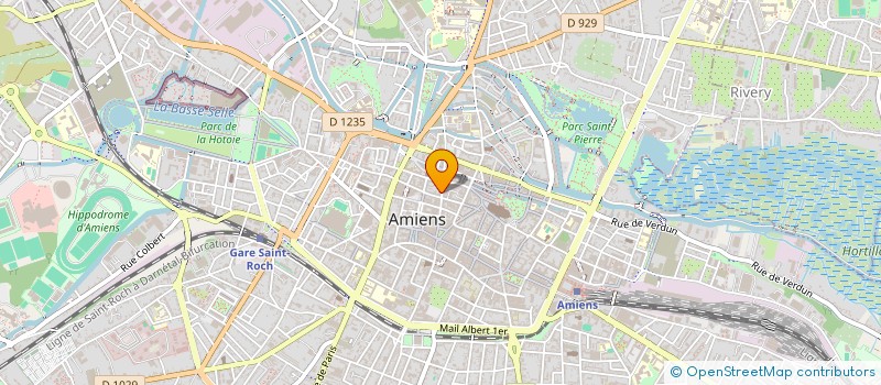 localisation de l'entreprise MADAME ODILE LEFRANC  AMIENS