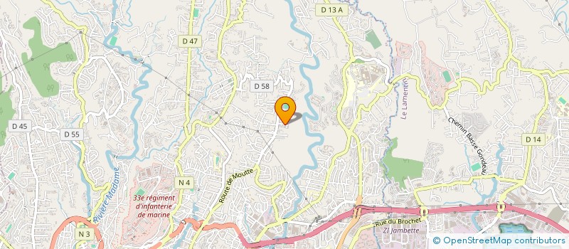 localisation de l'entreprise MADAME ODILE LEGROS  SCHLCHER