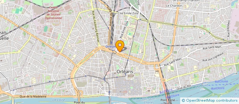 localisation de l'entreprise MADAME ODILE LEMAITRE à ORLEANS