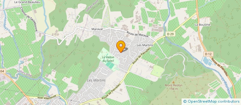 localisation de l'entreprise MADAME ODILE LENGLET  BOHARS