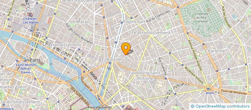 localisation de l'entreprise MADAME ODILE LEQUET  PARIS