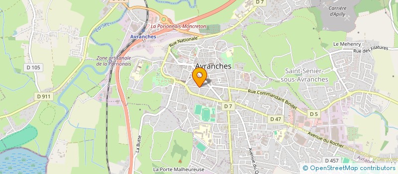 localisation de l'entreprise MADAME ODILE LETELLIER  TIREPIED-SUR-SEE