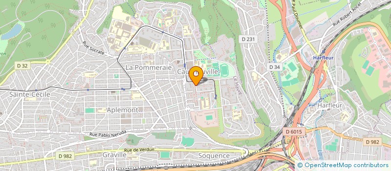 localisation de l'entreprise MADAME ODILE LEVY  LE HAVRE