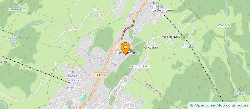 localisation de l'entreprise MADAME ODILE LIGEON à DEMI-QUARTIER