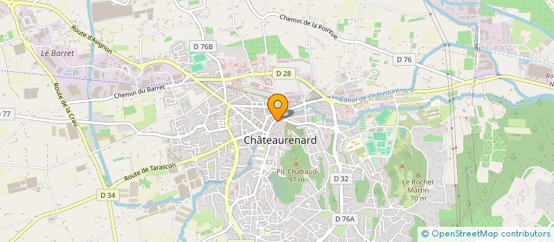 localisation de l'entreprise MADAME ODILE LOMBARD  CHATEAURENARD