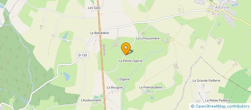 localisation de l'entreprise MADAME ODILE LOOTVOET  ALLONNE