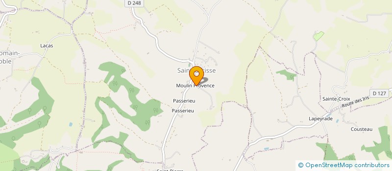 localisation de l'entreprise MADAME ODILE MALTHET  SAINT-URCISSE