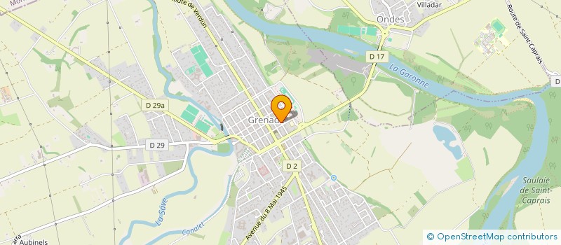 localisation de l'entreprise MADAME ODILE MANDRETTE  GRENADE