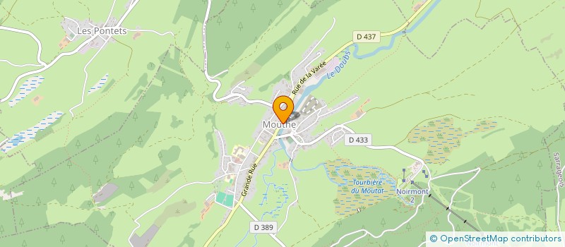 localisation de l'entreprise MADAME ODILE MARGRAFF  MOUTHE