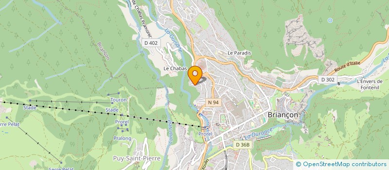 localisation de l'entreprise MADAME ODILE MARIE RENSON  BRIANCON