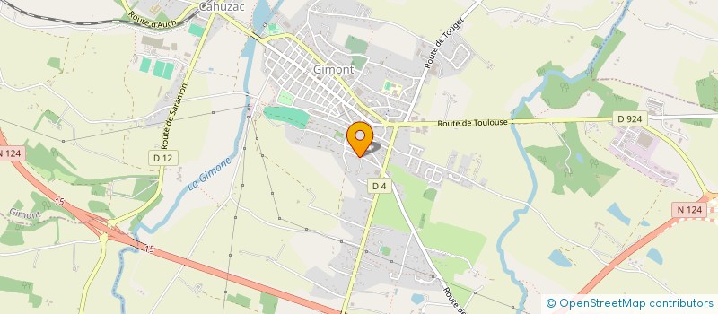 localisation de l'entreprise MADAME ODILE MARTINET à SAINTE-MARIE