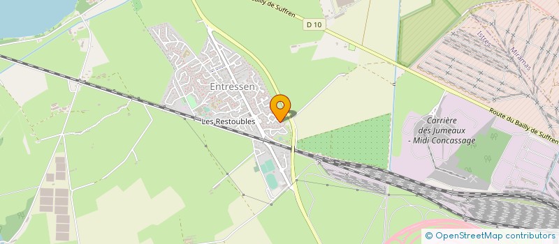 localisation de l'entreprise MADAME ODILE MARTINEZ  ISTRES