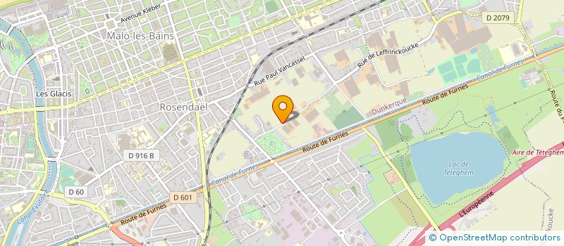 localisation de l'entreprise MADAME ODILE MATTON à DUNKERQUE