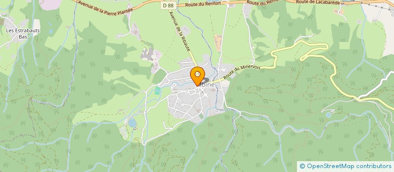 localisation de l'entreprise MADAME ODILE MAYER  ALBINE