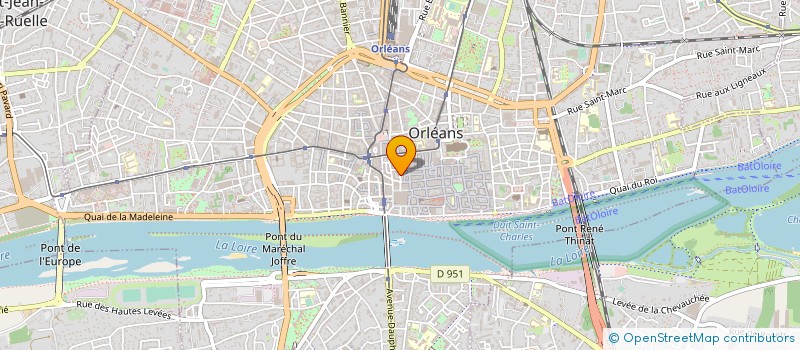 localisation de l'entreprise MADAME ODILE MENAGER à ORLEANS