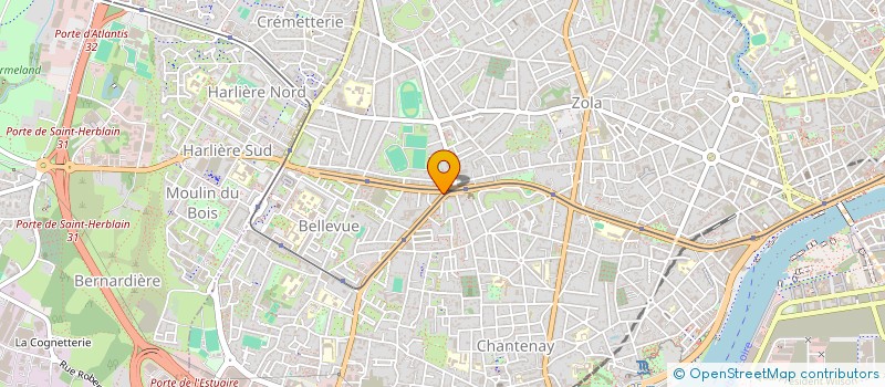 localisation de l'entreprise MADAME ODILE MENAND  NANTES