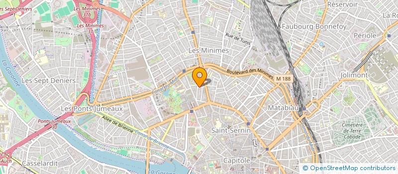 localisation de l'entreprise MADAME ODILE MICHELE GARANDEL à TOULOUSE