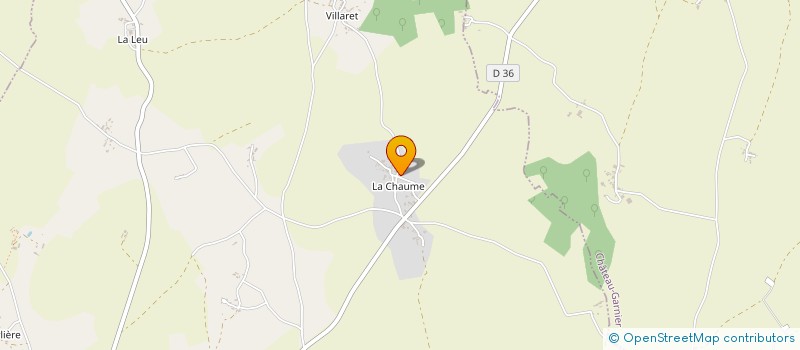 localisation de l'entreprise MADAME ODILE MOREAU à CHATAIN