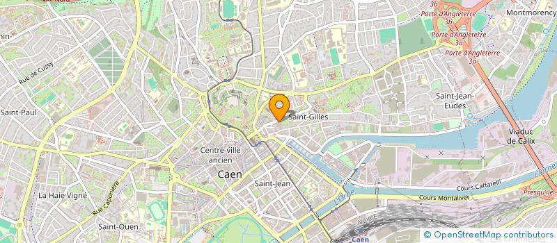 localisation de l'entreprise MADAME ODILE MORIN à CAEN