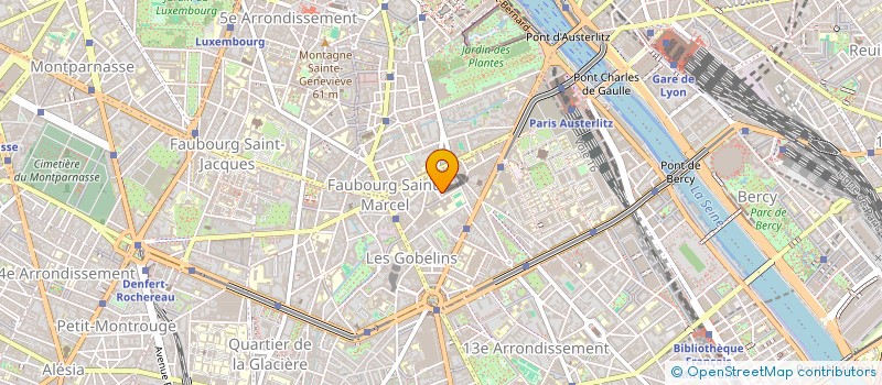 localisation de l'entreprise MADAME ODILE MORISSET  PARIS