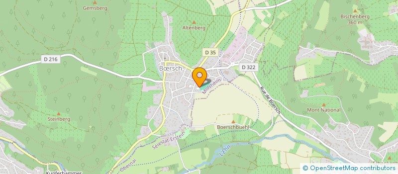 localisation de l'entreprise MADAME ODILE MULLER  BRSCH